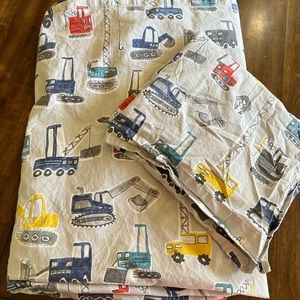 Jax construction twin Duvet and sham